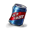 Beer can, lowest-paying symbol